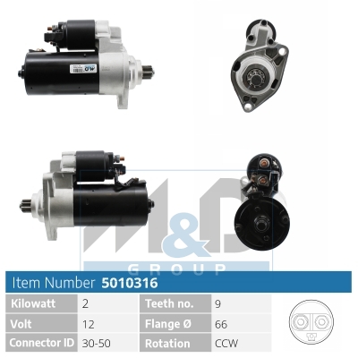 [5010316] Starter motor