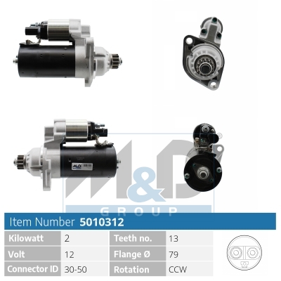 [5010312] Starter motor