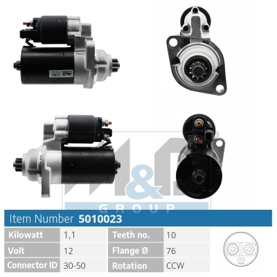 [5010023] Starter motor