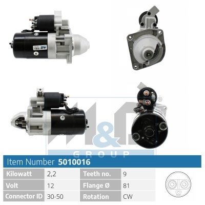 [5010016] Starter motor