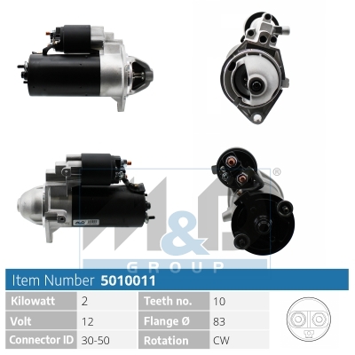 [5010011] Starter motor