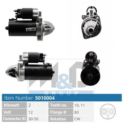 [5010004] Starter motor
