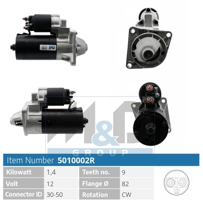 [5010002R] Starter motor