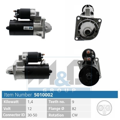 [5010002] Starter motor