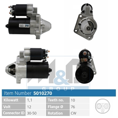 [5010270] Starter motor