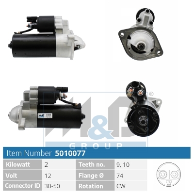 [5010077] Starter motor