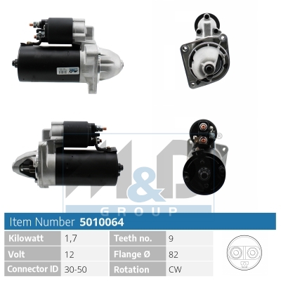 [5010064] Starter motor