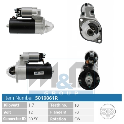 [5010061R] Starter motor