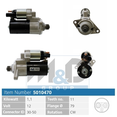 [5010470] Starter motor