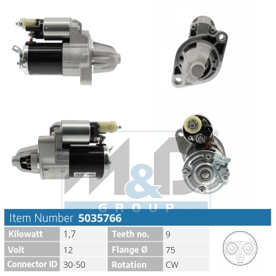 [5035766] Starter motor