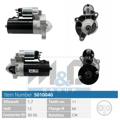 [5010040] Starter motor