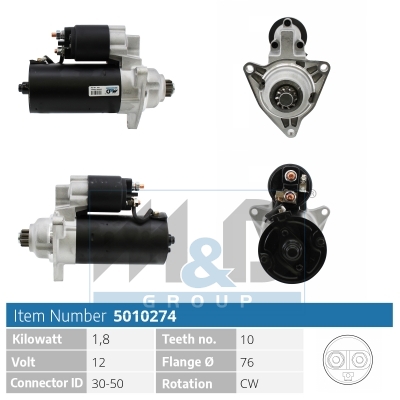 [5010274] Starter motor