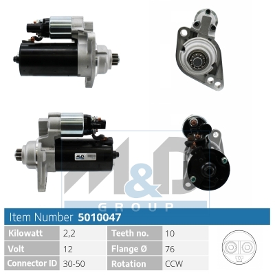[5010047] Starter motor