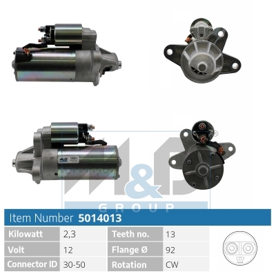 [5014013] Starter motor