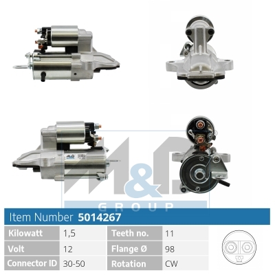 [5014267] Starter motor