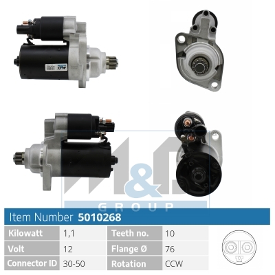 [5010268] Starter motor