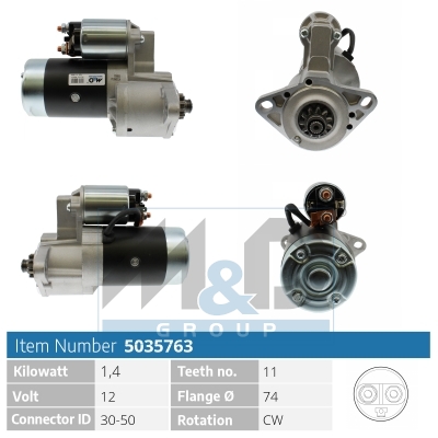 [5035763] Starter motor