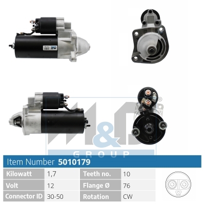 [5010179] Starter motor