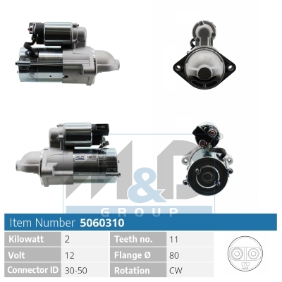 [5060310] Starter motor