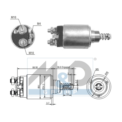 [46312] Solenoid Switch, starter