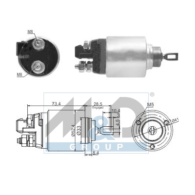 [46309] Solenoid Switch, starter
