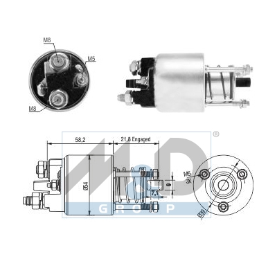 [46281] Solenoid Switch, starter