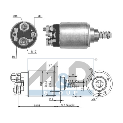 [46272] Solenoid Switch, starter