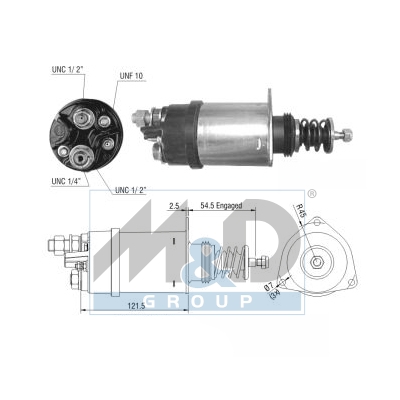 [46195] Solenoid Switch, starter