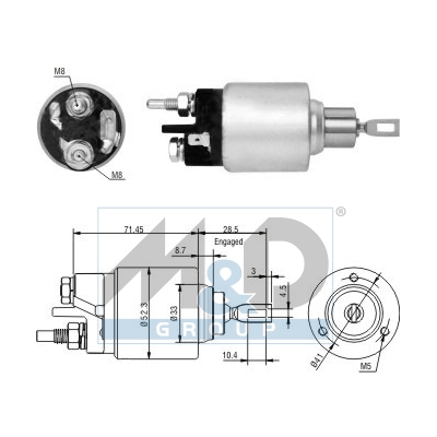 [46197] Solenoid Switch, starter