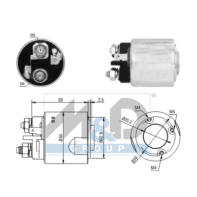 [46295] Solenoid Switch, starter