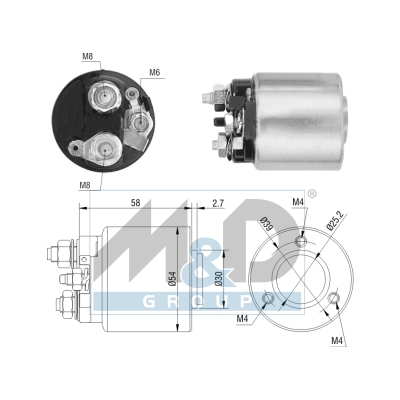 [46212] Solenoid Switch, starter
