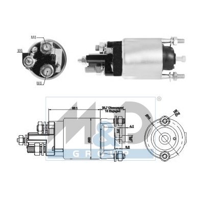 [46291] Solenoid Switch, starter