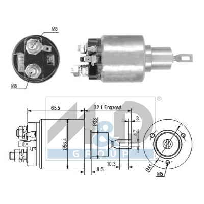 [46243] Solenoid Switch, starter