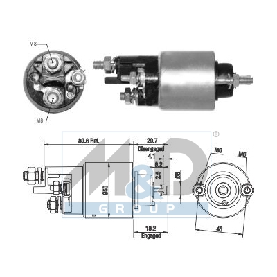 [46283] Solenoid Switch, starter