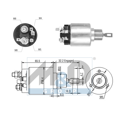 [46258] Solenoid Switch, starter