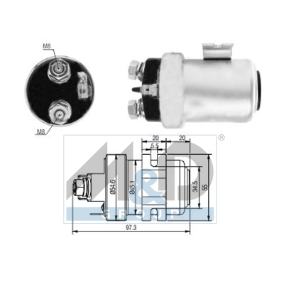 [46225] Solenoid Switch, starter