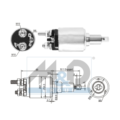 [46302] Solenoid Switch, starter
