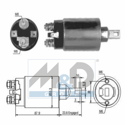 [46026] Solenoid Switch, starter