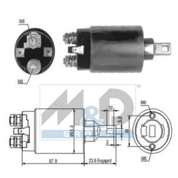 Solenoid Switch, starter