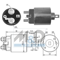 Elettromagnete, Motore d'avviamento