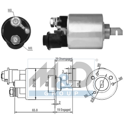 [46140] Solenoid Switch, starter