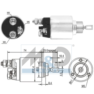 [46144] Solenoid Switch, starter
