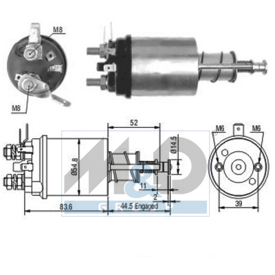[46021] Solenoid Switch, starter
