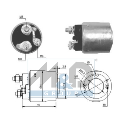 [46084] Solenoid Switch, starter