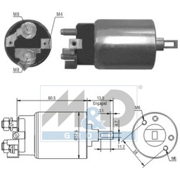 Solenoid Switch, starter