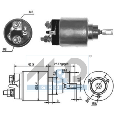 [46074] Solenoid Switch, starter