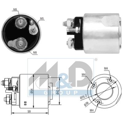 [46062] Solenoid Switch, starter