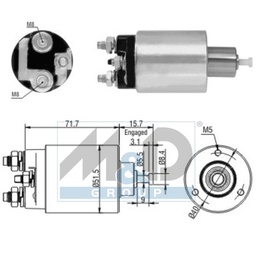 Solenoid Switch, starter