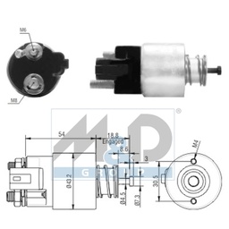 Solenoid Switch, starter