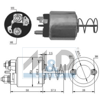 [46053] Solenoid Switch, starter